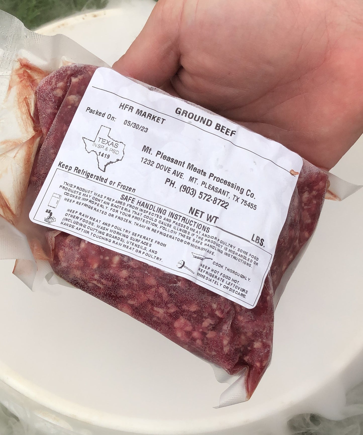 Half Beef Package: 180lbs - 2024 Spring Herd