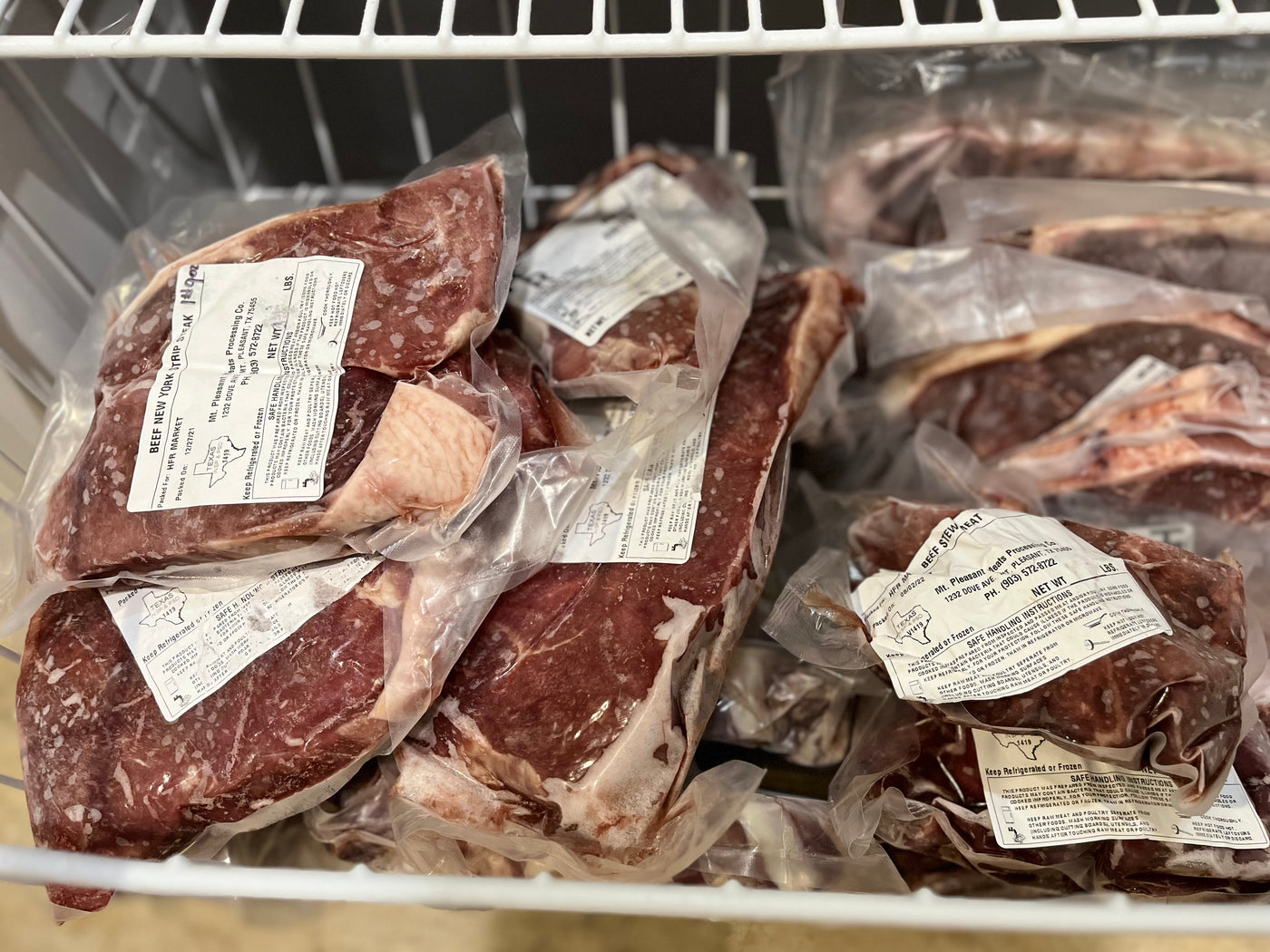 Eighth Beef Package: 45 lbs